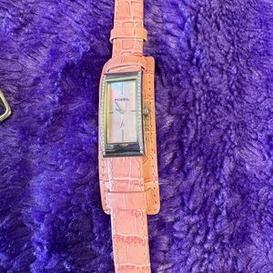 Fossil Tan Leather Strap Watch